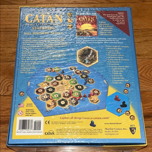 Seafarers Expansion Board Game - Picture 2 of 2